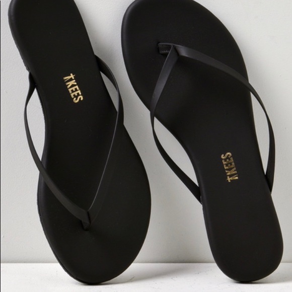 靴 TODAYFULxpaes New Flipflop 37 TKEES | Shoes | Brand New Tkees Flip Flops In No 37 Black | Poshmark